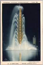 1931 PARIS COLONIAL EXPOSITION Postcard 