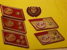 Austrian Post WW1 National Police Collar Tab lot from old collection picture