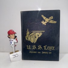USS Leyte (CV-32) 1949 1950 Mediterranean Deployment Cruise Book picture