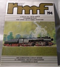 Rail Miniature Flash 194 1979 Juillet Aout RMF La Mallet 130 + 040 de Marklin Le picture