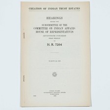 $30M 1928 OSAGE INDIAN Historical Papers *SHOCKING* Government 