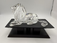 Swarovski SCS Inspiration Africa LION A.E. 1995 + DISPLAY STAND #4080 picture