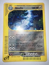 Pokemon Steelix H23/H32 Aquapolis Holo Rare Card Vintage WOTC Set picture