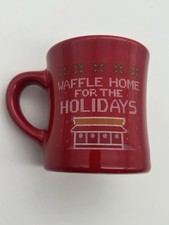 Waffle House 2025 Christmas Mug Tuxton “Waffle Home for the Holidays”💥LIMITED💥 picture