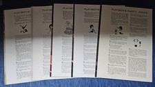 Vintage Playboy Centerfold Only Lot (5) 1970-1979 - Dozens to choose from picture