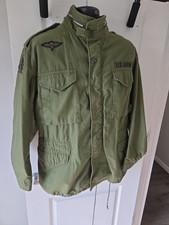 NEW DEADSTOCK VINTAGE U.S. ARMY M- 65 SPECIAL FORCES FIELD JACKET M/R picture