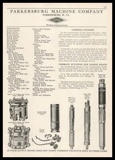 1931 Parkersburg Machine Co. West Virginia Parmaco Packers Casing Heads Print Ad picture