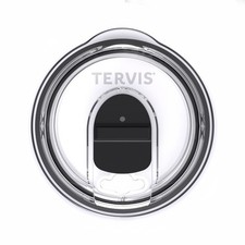 Tervis Slider Lid Made in USA Double Fits 20oz or 12oz Stainless Steel, Clear picture