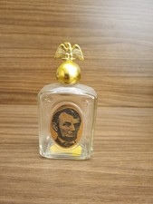 Avon Abraham Lincoln After Shave EMPTY Presidential Decanter Bottle picture