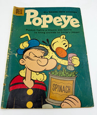 Dell Popeye Comic Book #57, 1961 Golden Age Single Issue Color picture