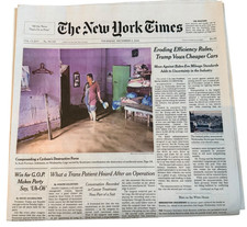 The New York Times Newspaper December 4 2025 Complete Print Paper UNREAD NYT picture