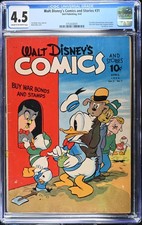 Walt Disney's Comics and Stories #31 - Dell Publishing 1943 CGC 4.5 Carl Barks D picture