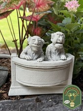 Statler And Waldorf Garden Statue - The Muppets 3d Show Disney Flower Men Gift picture