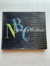 Vintage 1947 NBC Radio Personalities and Show Drawings  Accordion Banner w/ Box picture