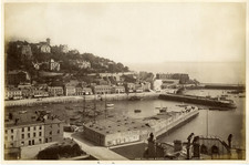 J.V., UK, Torquay, Vane Hill from Waldon Hill Vintage Albums Print.  Print  picture