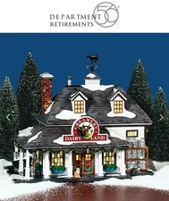 Dept 56 Snow Village Dairy Land Creamery Nice Retired # 56.55308 New In Box picture