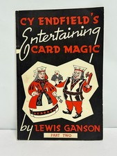 Vintage Cy Endfield's Entertaining Card Magic by Lewis Ganson Part 2 Book picture