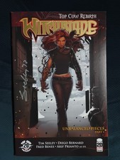 WITCHBLADE #151 (2012) NM or Better Gold Foil Variant SIGNED by Tim Seeley picture