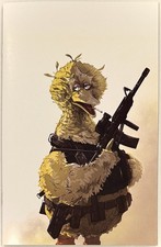 Post Apocalyptic Puppetry 1 Art Book - Big Bird Card Stock Limited to 50, Hiblin picture