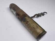 Antique Old Forester Whiskey Bullet Corkscrew Williamson Co Pat 1900 Barware  picture