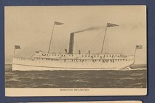 Steamer S.S. DOROTHY BRADFORD - unmailed post card --a picture