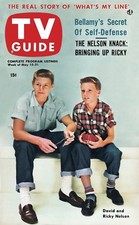 Young RICKY NELSON  - 1953 era TV Show - Magazine Cover - 5 x 7 inch Photo picture