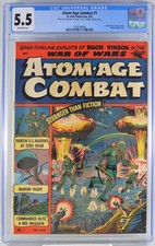 Atom-Age Combat (1952 St. John) #  1 CGC: CGC 5.5 (3709196004) picture