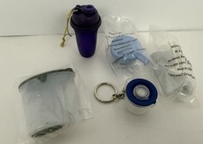 Vintage Tupperware Keychains & Magnets Set Lot of 5 Retired New picture