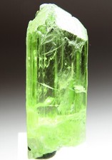 AMAZING GLOWING GEM CLEAR CHROME DIOPSIDE CRYSTAL TANZANIA picture