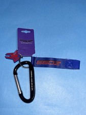 Spider-Man Across Spider-Verse 2099 Keychain Carabiner Wrist Strap Charm NEW picture