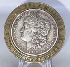 1940’s BEST BUICK YET Dealer Promo 1878-S Morgan Silver Dollar & Brass Ring picture