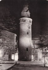 Postcard - (GDR) - Halle (Saale) - Leipzig Tower - real photo - 1975 picture