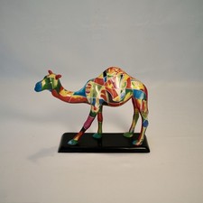 Vintage 2004 ArtWorks Camel Caravan Vibrant Camel Figurine No. 39874 Dubai Tag picture