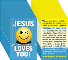 200 Pcs Gospel Tract Card Salvation Cards Pocket Holy Postcard Prayer Postcards picture