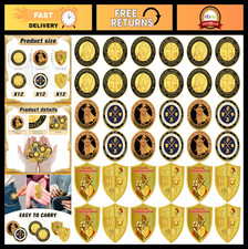 36 Pcs Christian Challenge Coins - Armour of God Gifts for Church & Faith Events picture