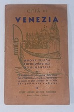 Antique Citta Di Venezia Fold Out Map Italy picture