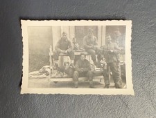 Vintage WWI Era Soldier Group Photo Original Military Snapshot Antique picture