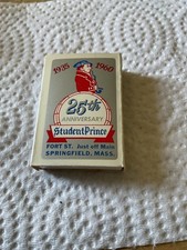 MATCHBOOK 66 YRS OLD STUDENT PRINCE REST. SPRINGFIELD, MA. 25 th ANNIVERSARY  picture