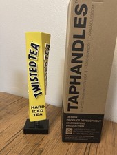 Twisted Tea Hard Iced Tea 4-Sided Beer Tap Handle Brand New In Box picture
