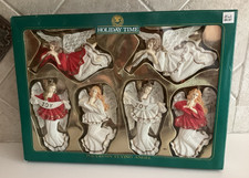 Vtg - Set of 6 Holiday Time 