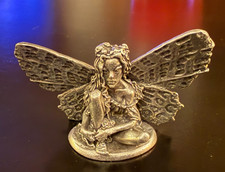 Vintage 1984 Rawcliffe Partha Pewter Fairy Figure, unpainted picture