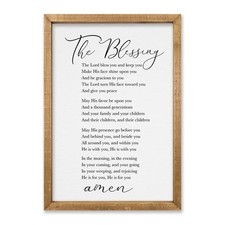 comurdyo The Blessing Bible Verse Wall Art, 16