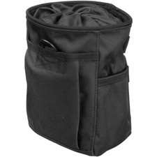 Mil-Tec Empty Shell Pouch MOLLE Magazine Drop Bag Tactical Shooting Army Black picture