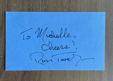 Russ Tamblyn Autographed Signed Paper picture
