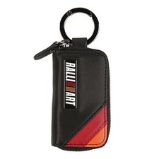 Genuine Mitsubishi Ralliart Keyless Entry Leather Key Case with RALLIART Logo picture