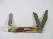 Vintage Case XX 1978 Red Letter Three Blade Stag Stockman 5347 HP SS picture