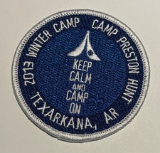 Camp Preston Hunt 2013 Winter  Arkansas Boy Scout KJ7 picture