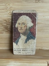 GEORGE WASHINGTON 1924 W563 US Presidents Universal Hand Cut Strip Card picture