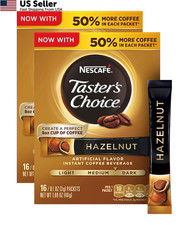 Nescafé, Taster's Choice, Instant Coffee Beverage, 0.11 Ounce (Pack of 16) picture