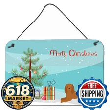 Caroline's Treasures CK3495DS812 Ruby Cavalier King Charles Spaniel Christmas picture